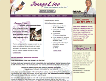 Tablet Screenshot of imagelineonhold.com